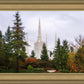 Portland Temple Forest Through The Trees