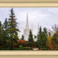 Portland Temple Forest Through The Trees