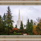 Portland Temple Forest Through The Trees