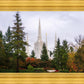 Portland Temple Forest Through The Trees
