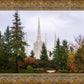 Portland Temple Forest Through The Trees