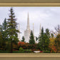 Portland Temple Forest Through The Trees