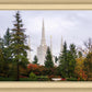 Portland Temple Forest Through The Trees