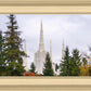 Portland Temple Forest Through The Trees