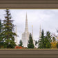 Portland Temple Forest Through The Trees