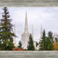 Portland Temple Forest Through The Trees