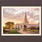 Sacramento Temple Sunset Panorama