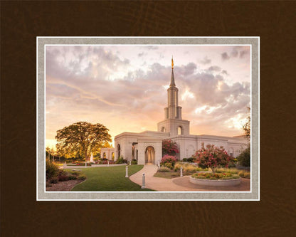 Sacramento Temple Sunset Panorama