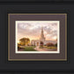 Sacramento Temple Sunset Panorama
