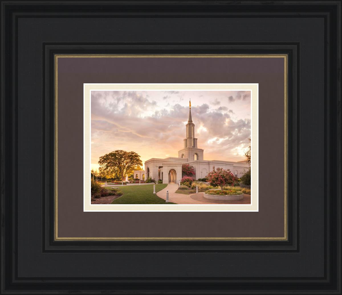 Sacramento Temple Sunset Panorama