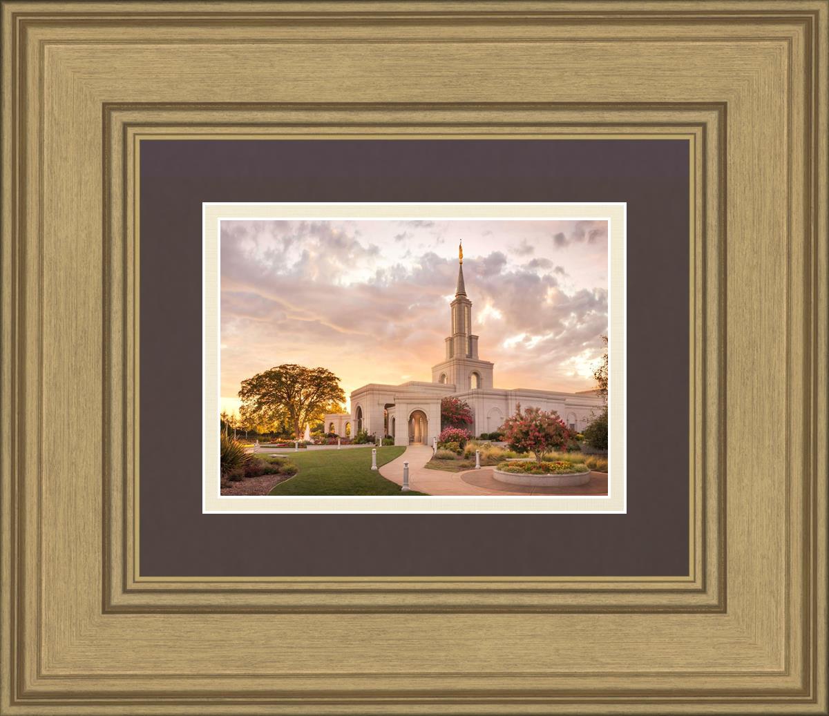 Sacramento Temple Sunset Panorama