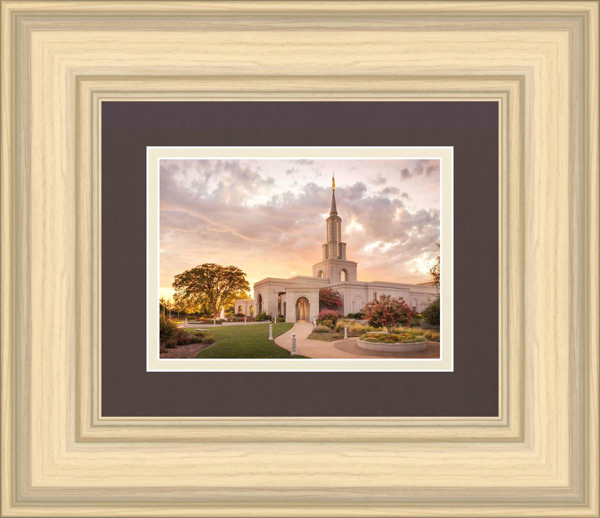 Sacramento Temple Sunset Panorama