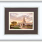 Sacramento Temple Sunset Panorama