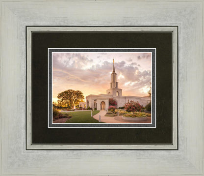 Sacramento Temple Sunset Panorama