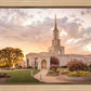 Sacramento Temple Sunset Panorama