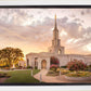 Sacramento Temple Sunset Panorama