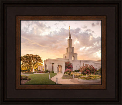 Sacramento Temple Sunset Panorama