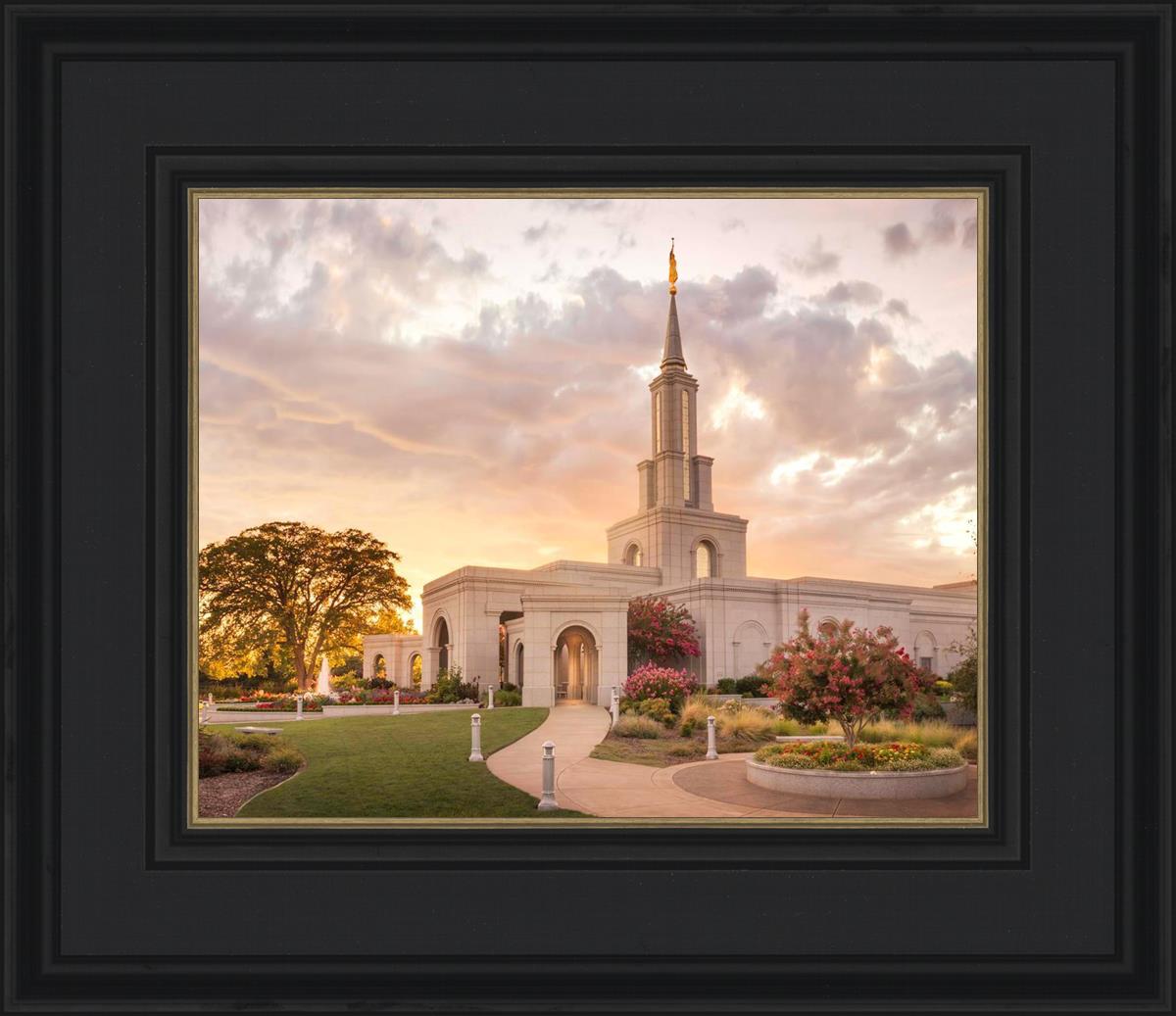 Sacramento Temple Sunset Panorama