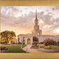 Sacramento Temple Sunset Panorama