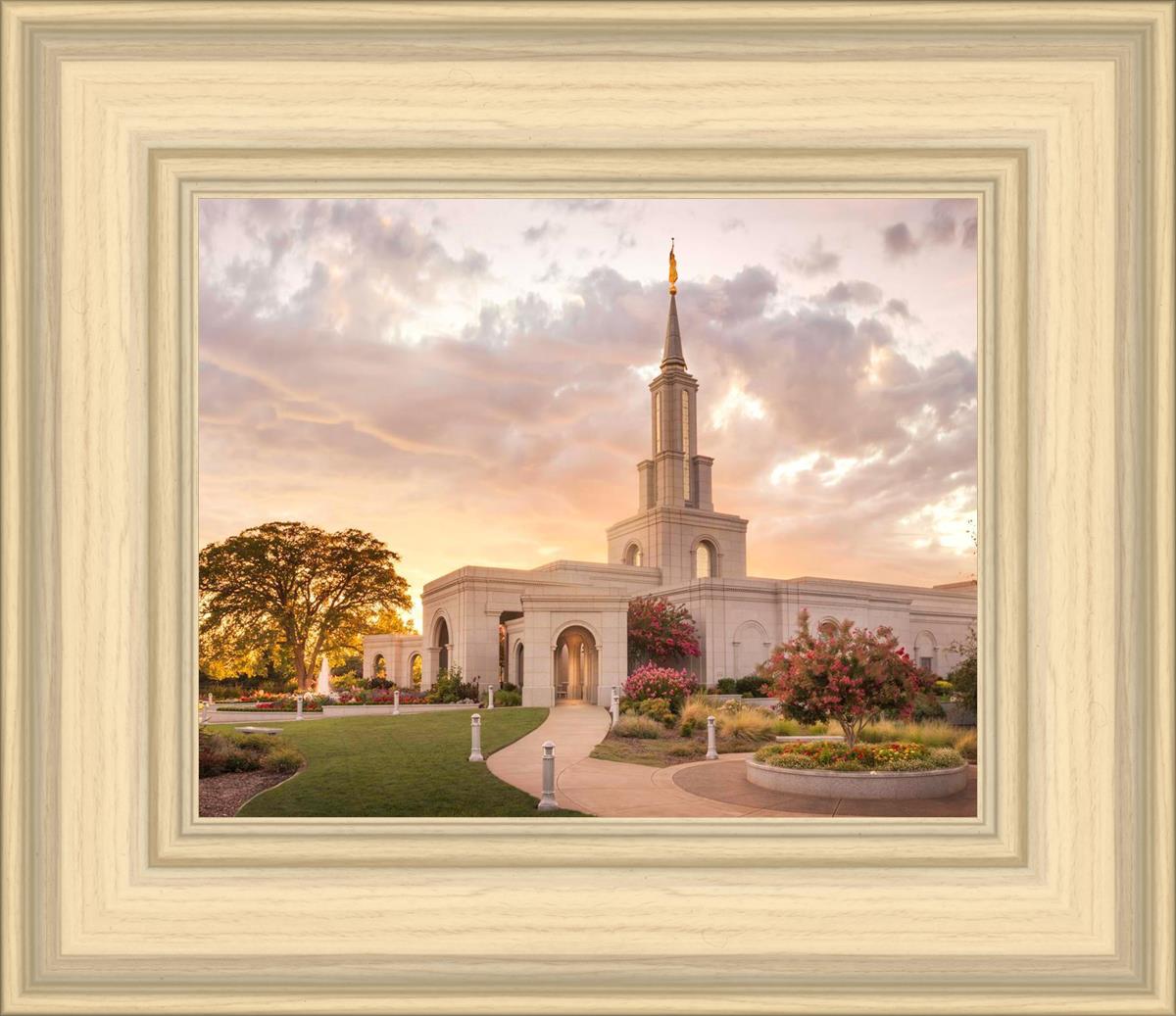 Sacramento Temple Sunset Panorama