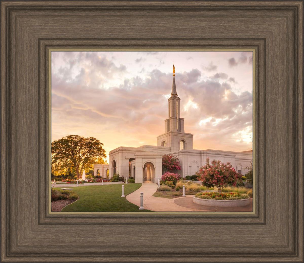 Sacramento Temple Sunset Panorama