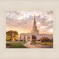 Sacramento Temple Sunset Panorama
