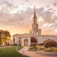Sacramento Temple Sunset Panorama