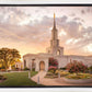 Sacramento Temple Sunset Panorama