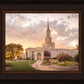 Sacramento Temple Sunset Panorama
