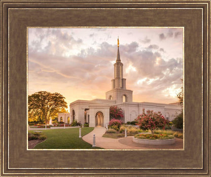 Sacramento Temple Sunset Panorama