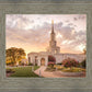 Sacramento Temple Sunset Panorama