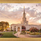 Sacramento Temple Sunset Panorama