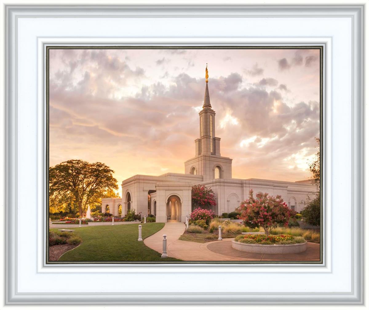 Sacramento Temple Sunset Panorama