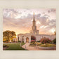 Sacramento Temple Sunset Panorama