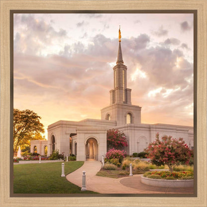 Sacramento Temple Sunset Panorama