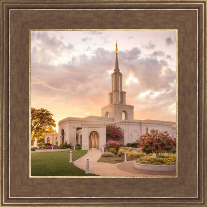Sacramento Temple Sunset Panorama