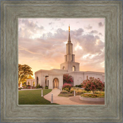 Sacramento Temple Sunset Panorama