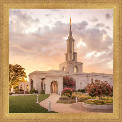 Sacramento Temple Sunset Panorama