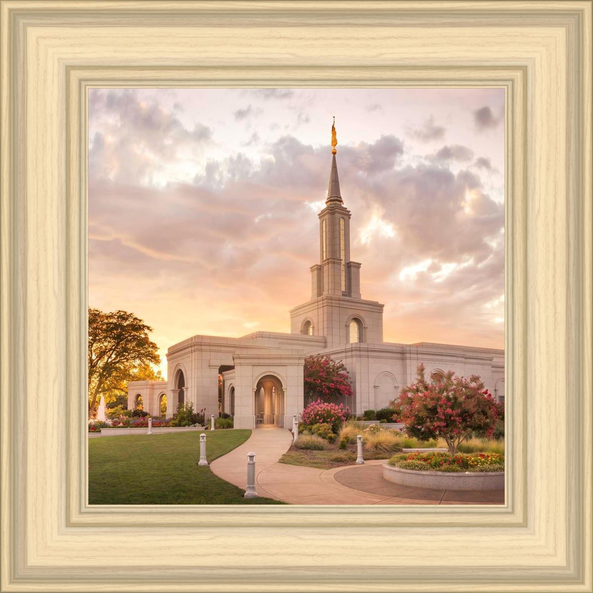 Sacramento Temple Sunset Panorama