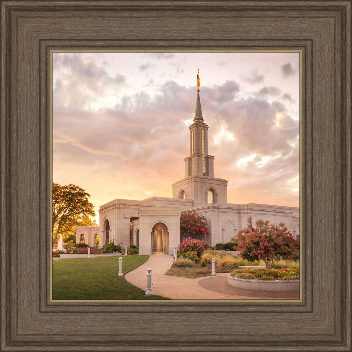 Sacramento Temple Sunset Panorama