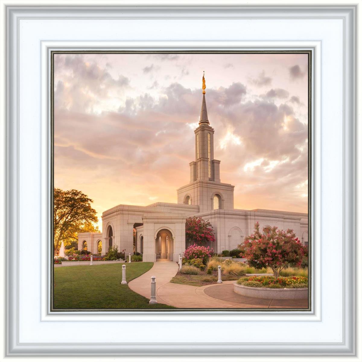 Sacramento Temple Sunset Panorama