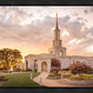 Sacramento Temple Sunset Panorama
