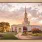 Sacramento Temple Sunset Panorama