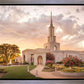 Sacramento Temple Sunset Panorama