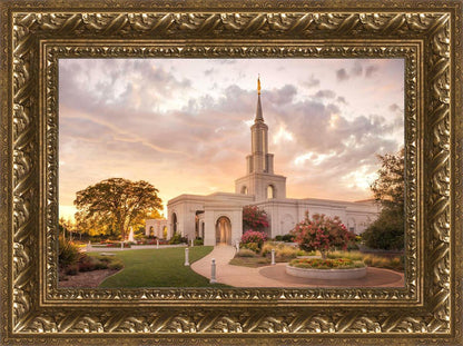 Sacramento Temple Sunset Panorama