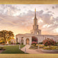 Sacramento Temple Sunset Panorama