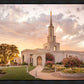Sacramento Temple Sunset Panorama