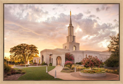 Sacramento Temple Sunset Panorama