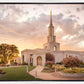 Sacramento Temple Sunset Panorama
