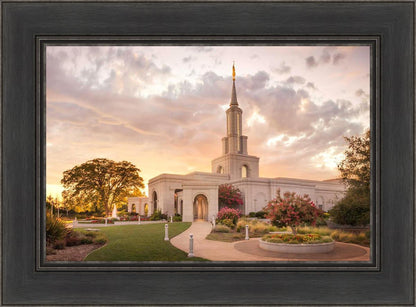 Sacramento Temple Sunset Panorama